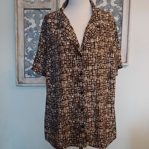 Notations Woman Career Blouse - 2X